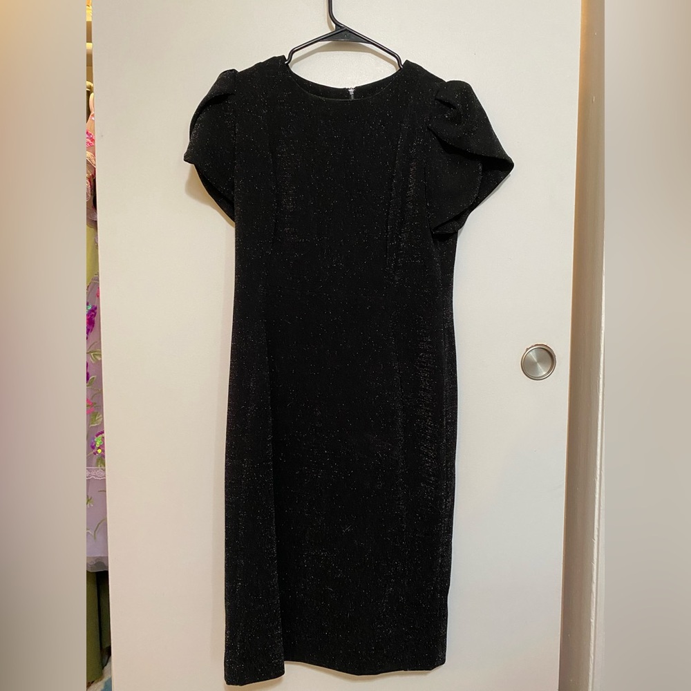 Calvin Klein Black Midi Dress